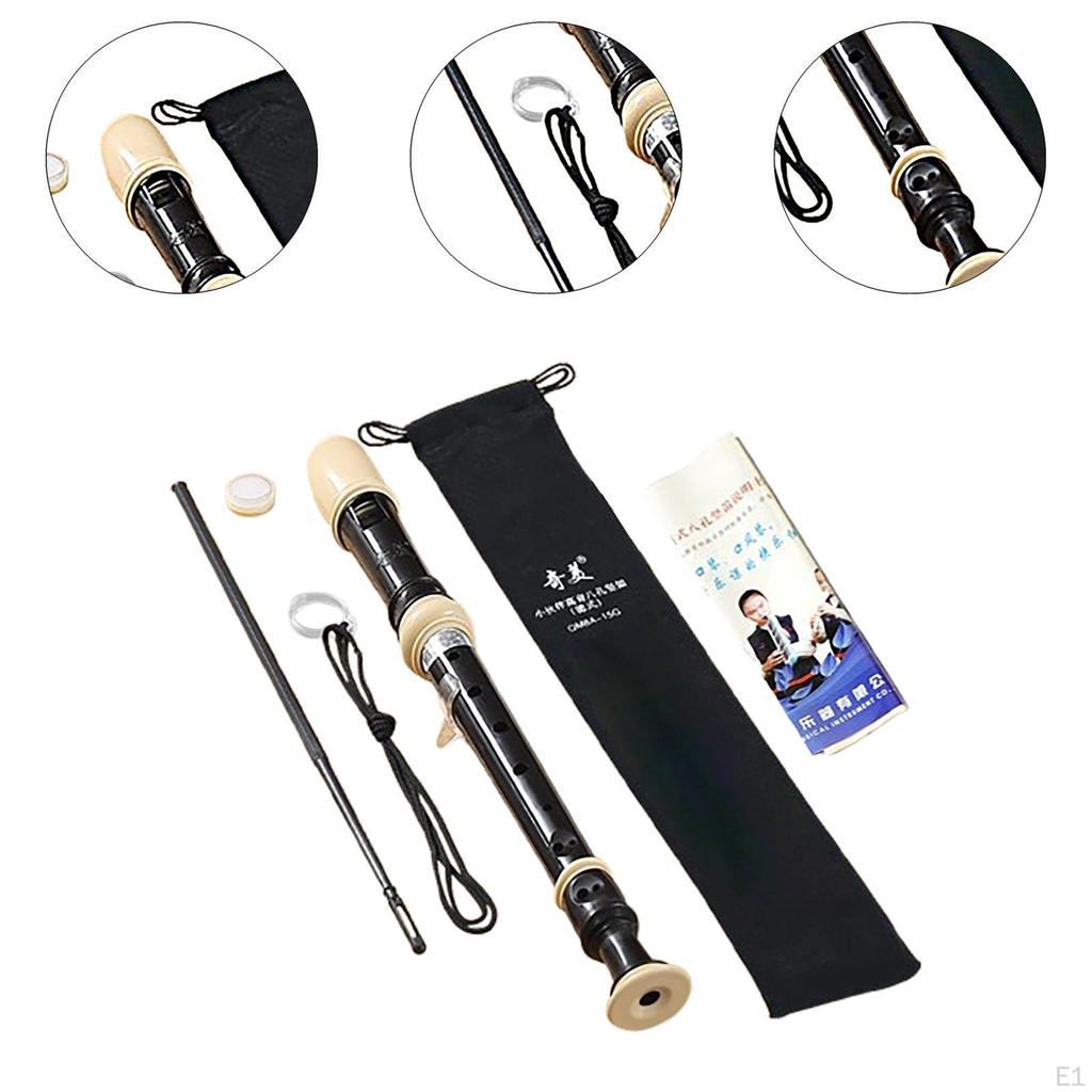 Soprano Recorder with Bag 8 Hole for Amateurs Instrument Player Professional