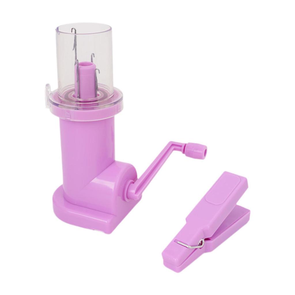 ABS Manual Spool Knitter Compact Knitting Machine Weaving Tool for Garment Decoration Hat Scarf and Sewing Accessories Kit