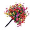 Artificial Plant Flower Artificial Trees UV Resistant For Garden Home Decor Outdoor Topiary Tree With Flower Fake Bushes UV