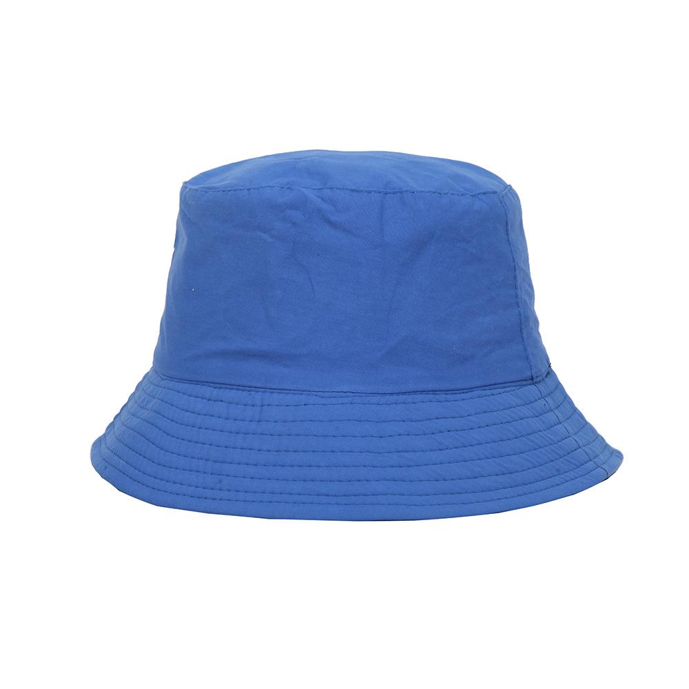 Bestickter Baumwoll-Bucket-Hat für Männer & Frauen – Doppelseitiger Outdoor-Sonnenhut