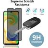 [2 Pieces] Anti-spy Tempered Glass for Samsung Galaxy A15 4G-5G - Shockproof Protection