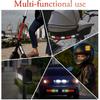 20Pcs Reflective Safety Stickers High-Visibility Decals, Waterproof & Weather-Resistant, Super Adhesive for Helmets, Bikes, Trailers, Cars, Mailboxes