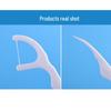 FAWNMUM Classic Thin Plastic Dental Floss Picks