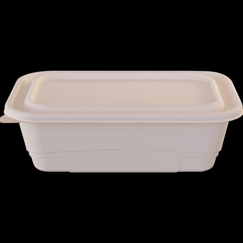 Eco-Friendly Corn Starch Disposable Takeaway Meal Box