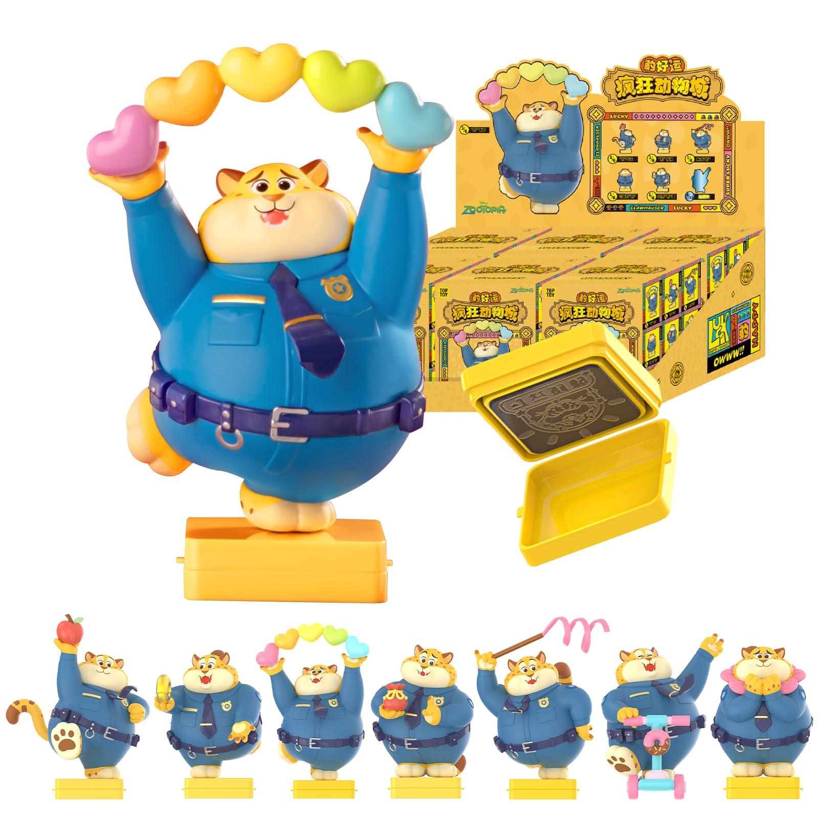 

TOP TOY Disney Zootopia Клохаузер Серия Lucky Коробка Гашапон Фигурка Сюрприз Мягкий Винил ПВХ Премиум Игрушка Подарок на День Рождения Рождественский Подарок [В Ассортименте]