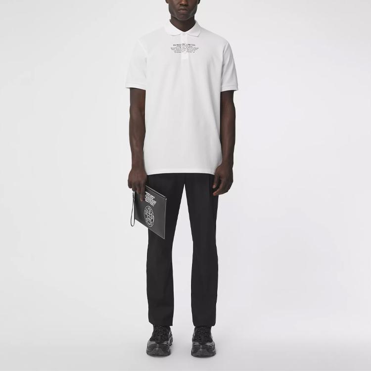 Burberry Polo Shirt Men's White 80427511