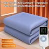 5 Speeds Home Use Auto Thermostat Bed Warmer Smart Electric Blanket Adjustable Temperature Heating Pad Cold Weather