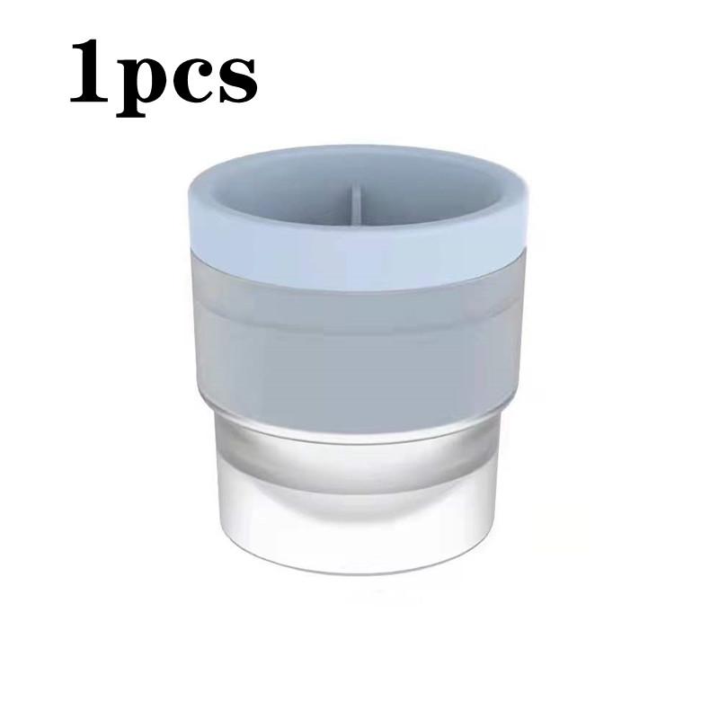 

1pcs Ice Cube Mold Ice Ball Maker Reusable Balls Silicone Ice Cube Molds Jelly Mould Bar Party Whiskey Coctail for Cold Drinks синий