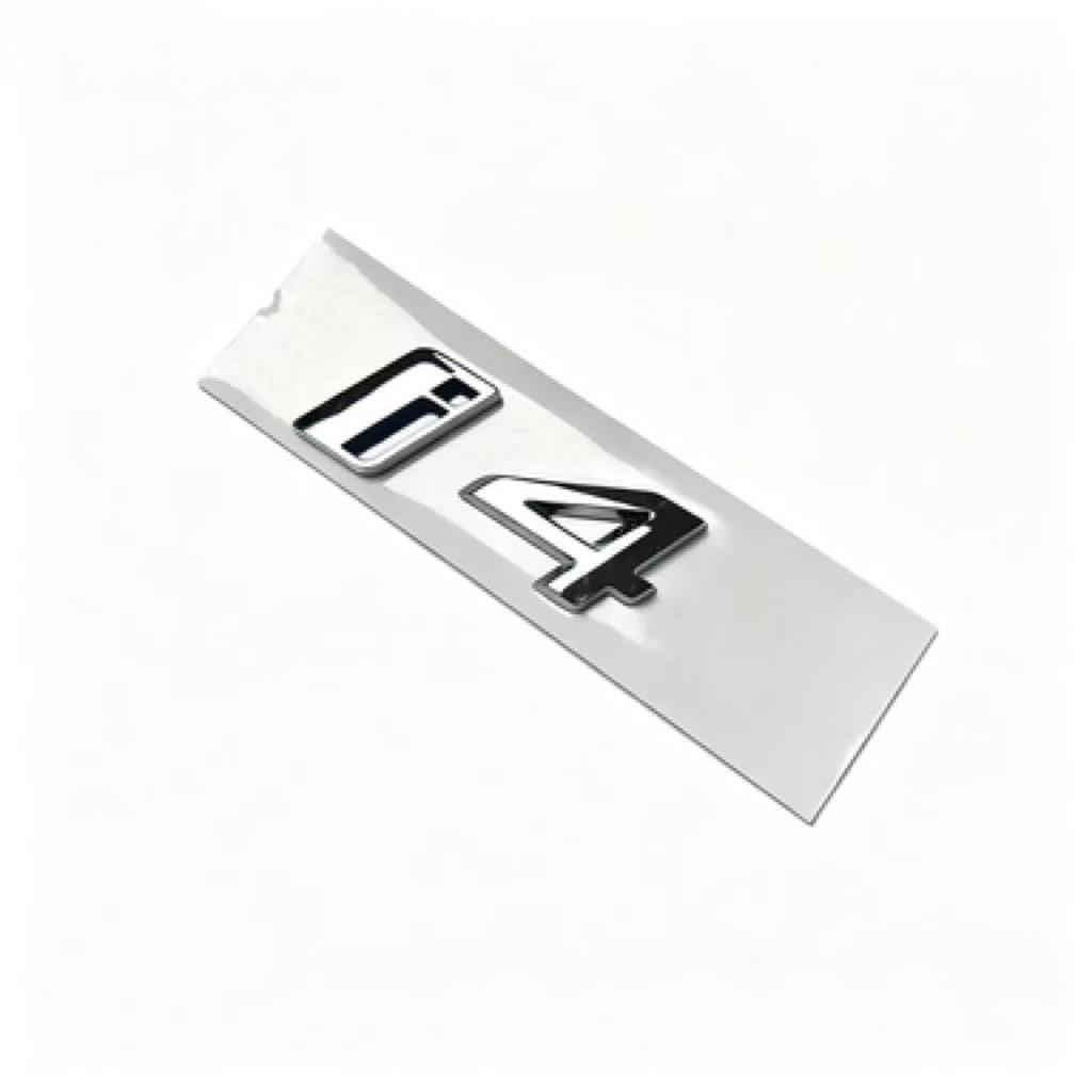 Car Rear Tailgate Letter Badge Sticker, Trunk Emblem Decal Auto Exterior Decor Styling Accessories Fit for BMW IX3 I4 I7 M50 M60 yf2