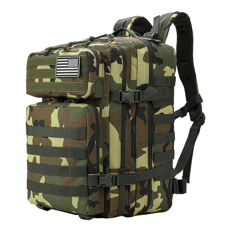 Taktischer 3P Rucksack mit großer Kapazität für Outdoor, Militär, Bergsteigen, Radfahren, Sport und Camping