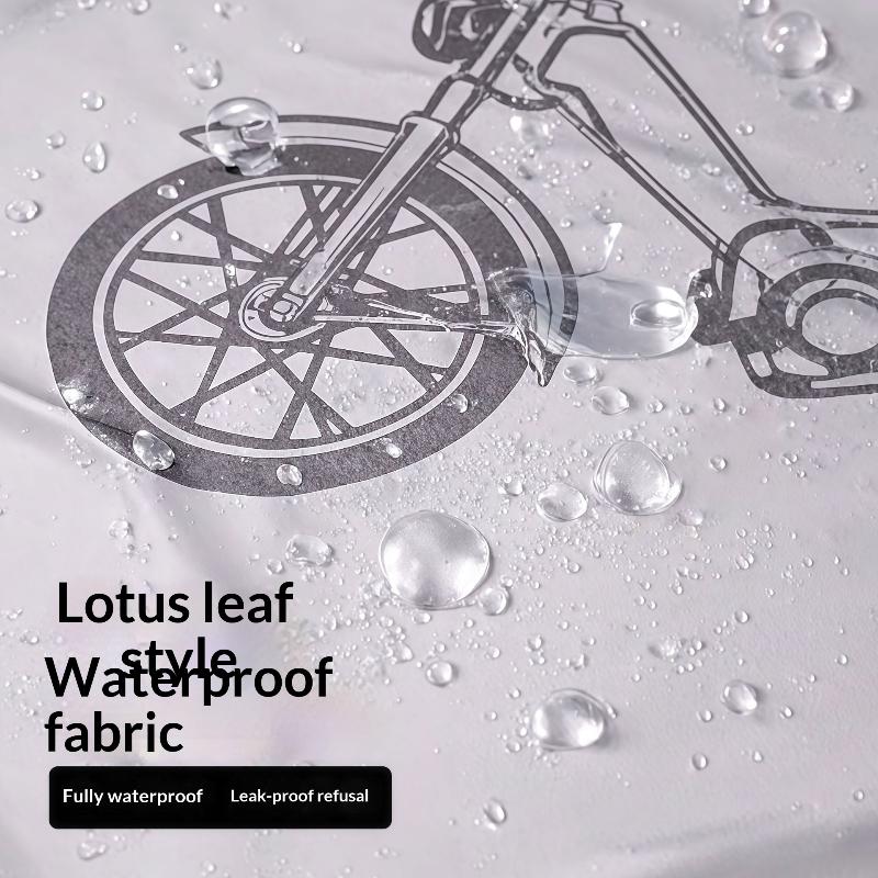 Bicycle Cover Waterproof Sunproof Scratch Resistant Outdoor Bike Protector for Road E-bike Travel Parking Use