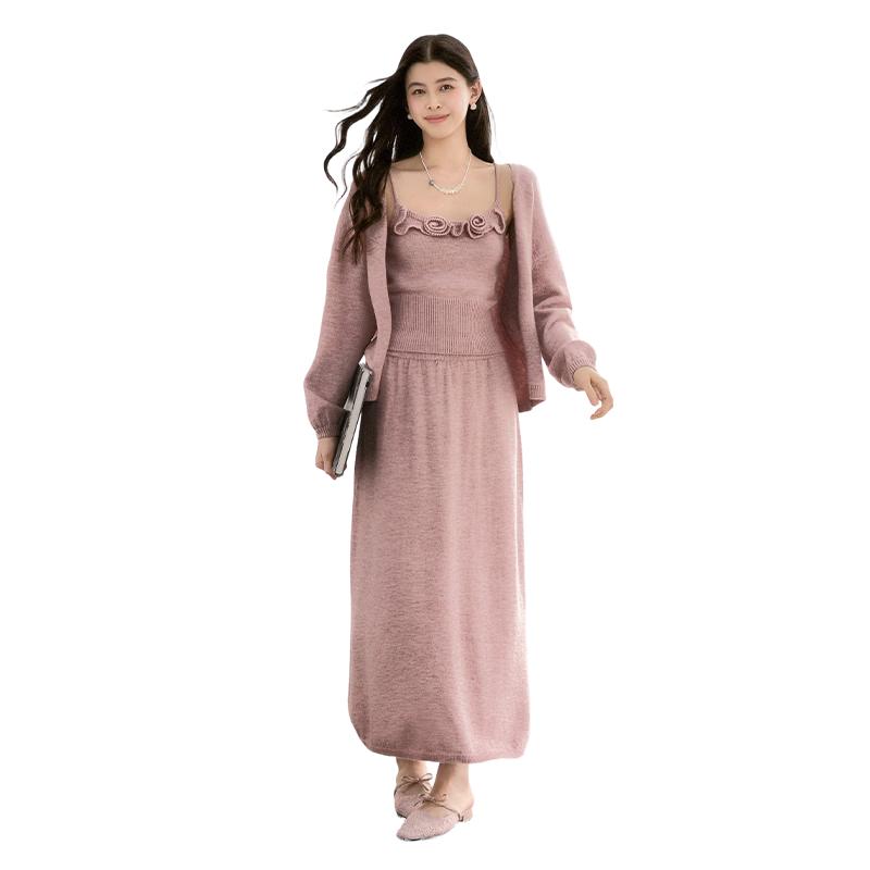 Women s Elegant Knit Sweater & Cardigan Collection L