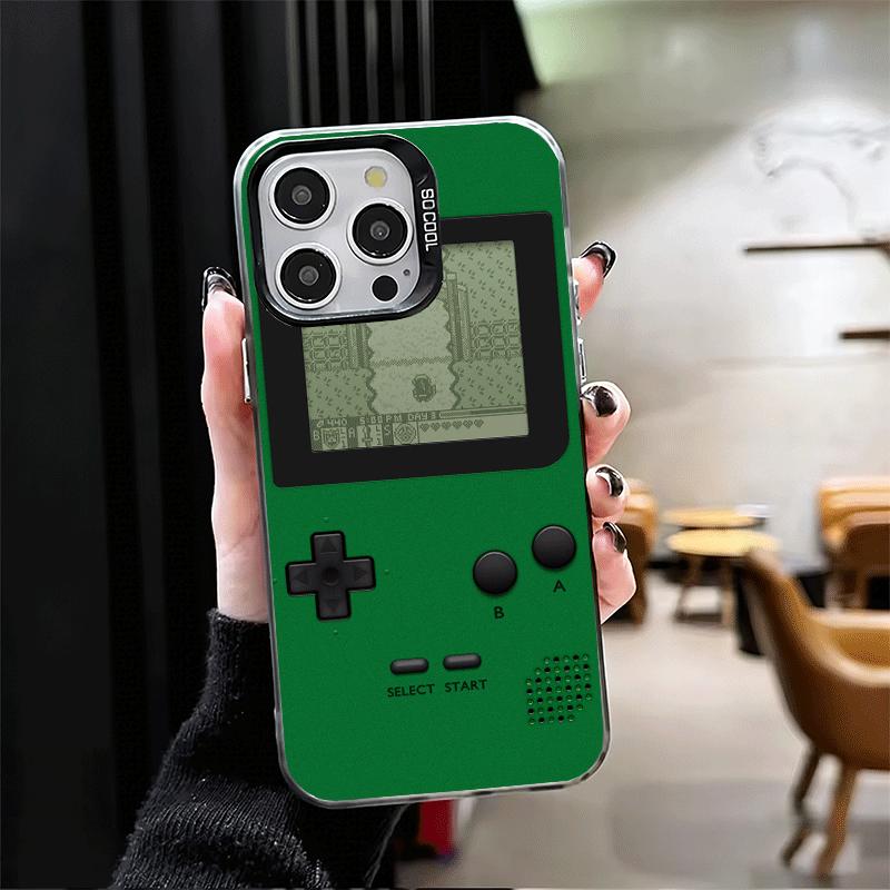 Game Console Trend Pattern Shockproof Phone Case for iPhone 17 Air 16 16E 15 Pro Max 14 Plus 13 Mini 12 Back Cover Anti Fall Fun