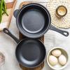 18cm Cast Iron Dual-Use Rust-Proof Enamel Pot/Frying Pan - Small Soup Pot