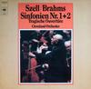 LP Record GEORGE SZELL  JOHANNES BRAHMS  TH  Sinfonien Nr. 1  2  Tragische Ouv 78233 CBS 1974 Germany Classical Used