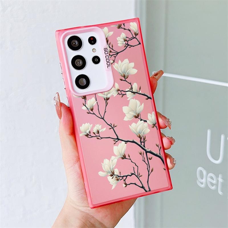 Jolie Coque Fleur de Magnolia Pour Huawei Honor 600 400 200 Magic 7 Lite 5 Pro 70 50 X9D X7D X6D X6C X6B X9B X7B X8A X7A X9A X9 Housse