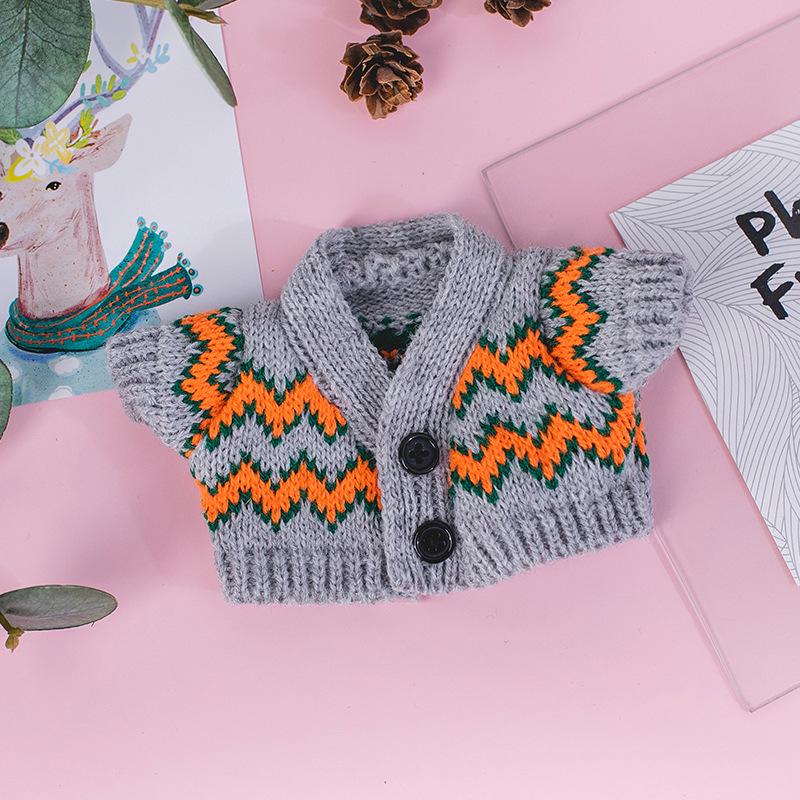 20cm Sternpuppe Plüschtier mit Wechselkleidung - Weihnachtsausgabe