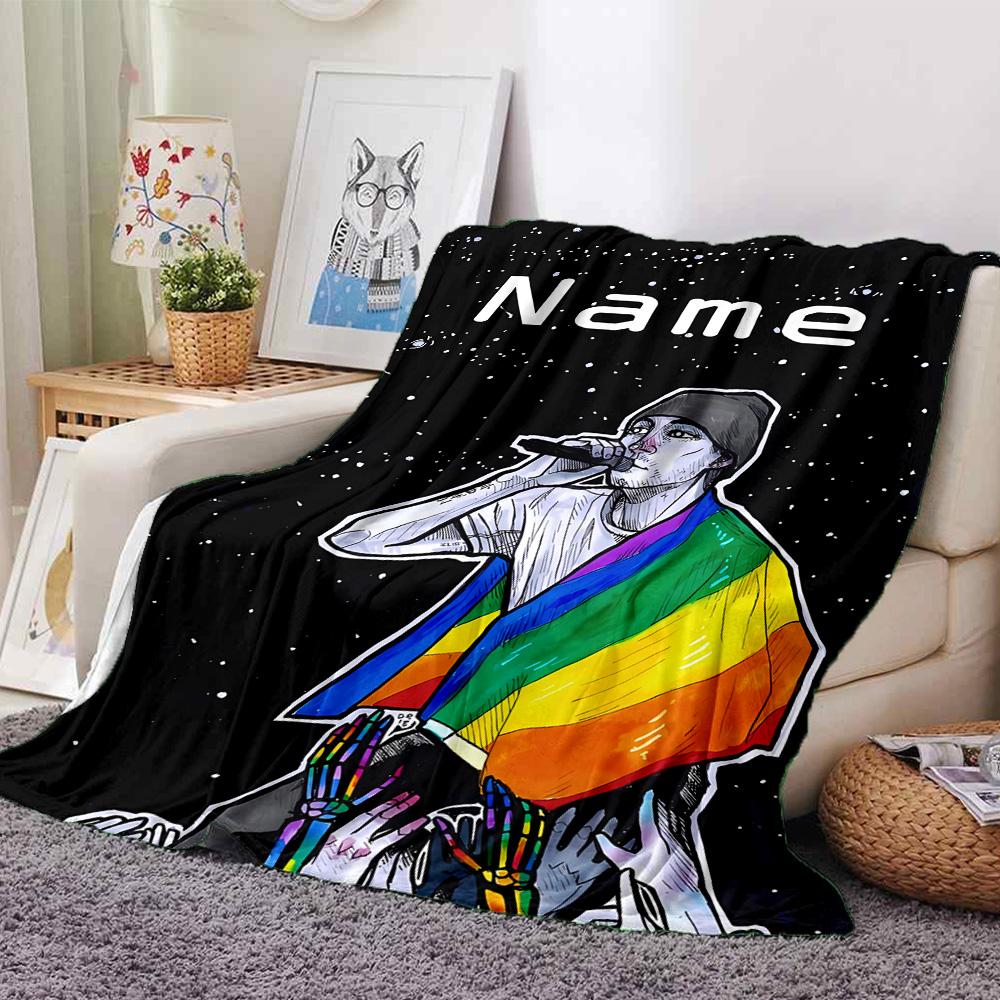 Customiz Name Personality Twenty One Pilots Blanket Soft &Warm Sofa Office Bed Travel Lunch Break Blanket, Gift Suitable All Seasons