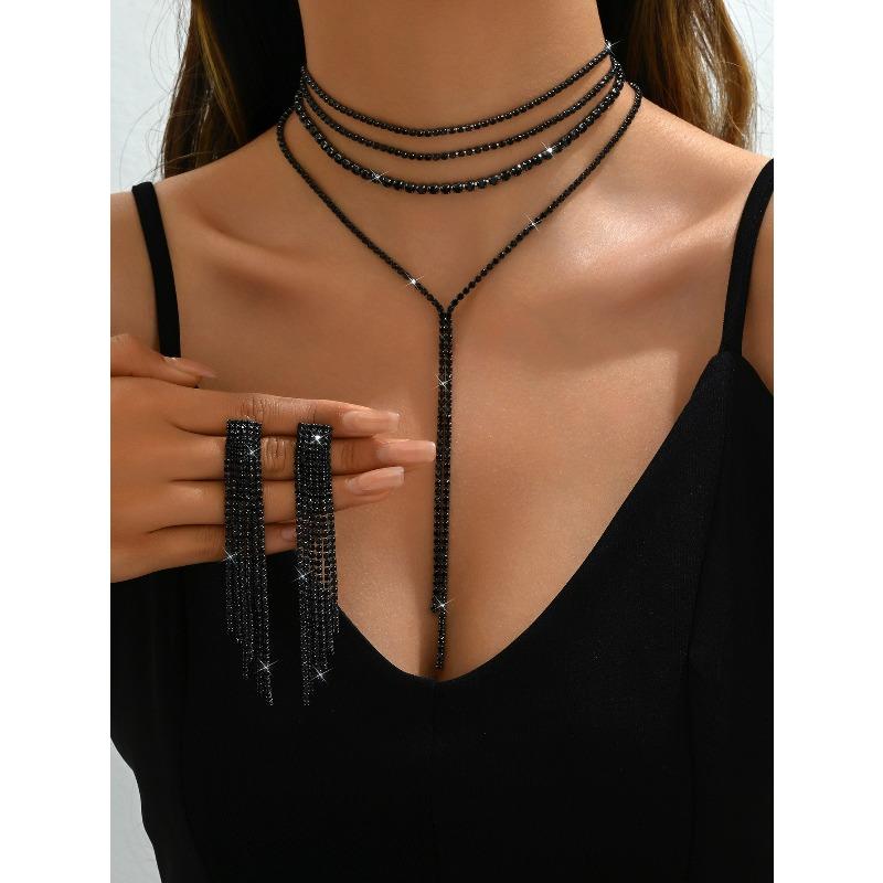 Water Drop Pendant Earrings Temperament Personality Simple Versatile Commuter Earrings Women's Accessories