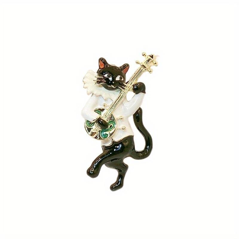 Cheetah Animal Brooch Alloy Fashion Accessory For Women And Men
