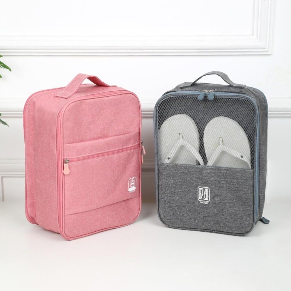 Fashion Oxford Cloth Shoe Storage Bags Waterproof Hanging Travel Shoe Bag Large Capacity Multi-function Shoe Organizer
