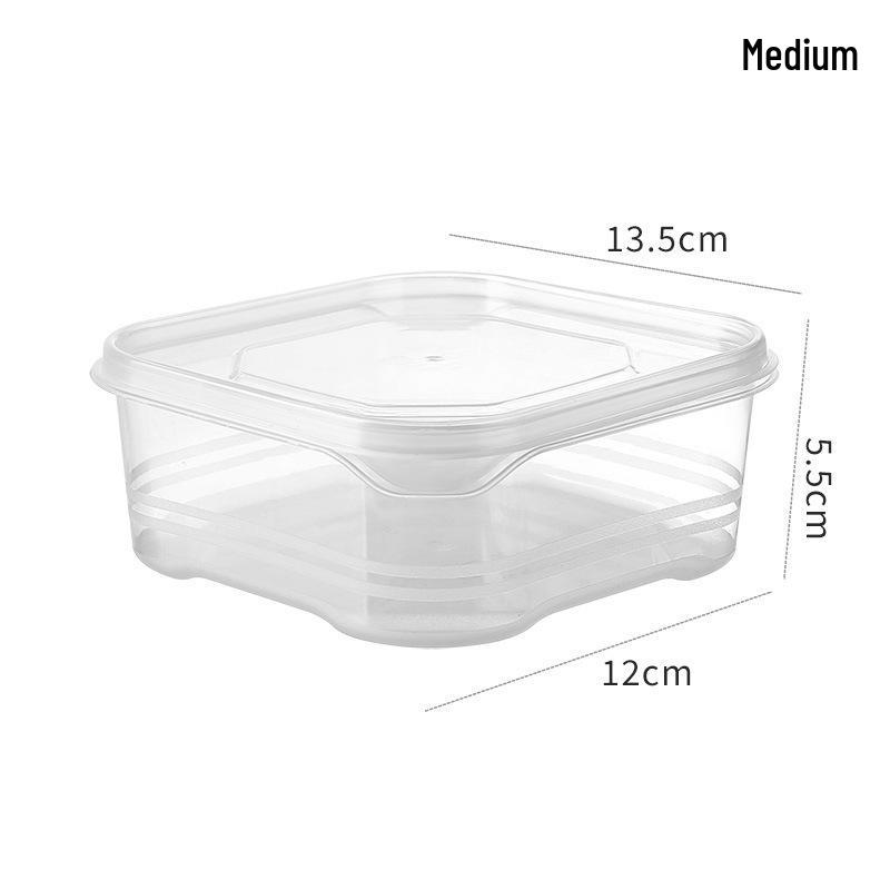 Fresh-Keeping Freezer & Fridge Storage Box for Vegetables, Meats & Fruits