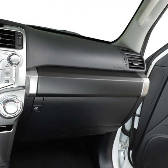 Matte Black Front Passenger Dashboard Panel Cover Trim Bezels For 4Runner 2010+