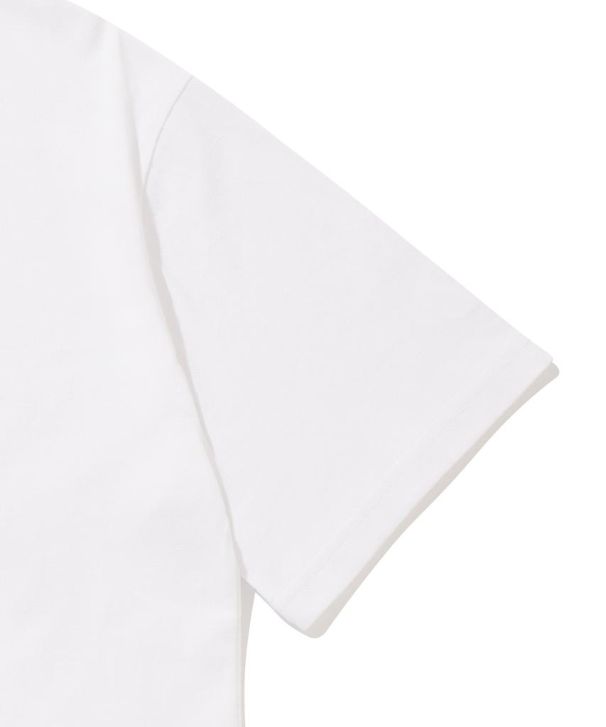 FALLETT Drawing Fruit Short Sleeve T-Shirt White