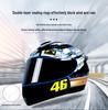 Riding K Unisex Bluetooth Motorcycle Helmet - Full Face, Winter & All-Season Safety for Electric Vehicles