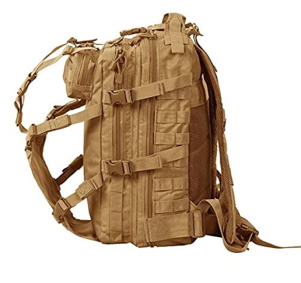 Seibertron Full Helmet Bike Helmet Waterproof Khaki Motorcycle/Cycling Bag, Face/Half Backpack, Rucksack, Basketball/Football Pack,