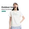 Li Ning Outdoor CF Soft Simple Versatile Round Neck Short Sleeve T-Shirt Women tops ATSW052-1