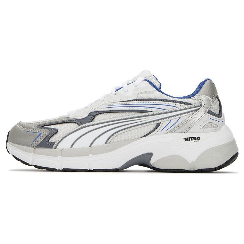 Puma Teveris Nitro Unisex White Gray Blue 388920-06 EU 44
