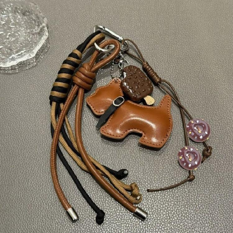 Portachiavi Corda Intrecciata Ciondoli per Borsa Ornamento da Appendere per Borsa Accessori per Borsa Ciondolo per Zaino per Donne Ragazze Regali