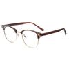 Cyxus Blaulichtfilternde UV 8195 Brille, Ohne Sehstärke, Schutz, Leicht, Stilvoll, Unisex, (Tee Gold)