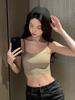 Anti-light underwear women's tube top type seamless breathable French thin shoulder strap suspender sexy U-shaped beautiful back bra