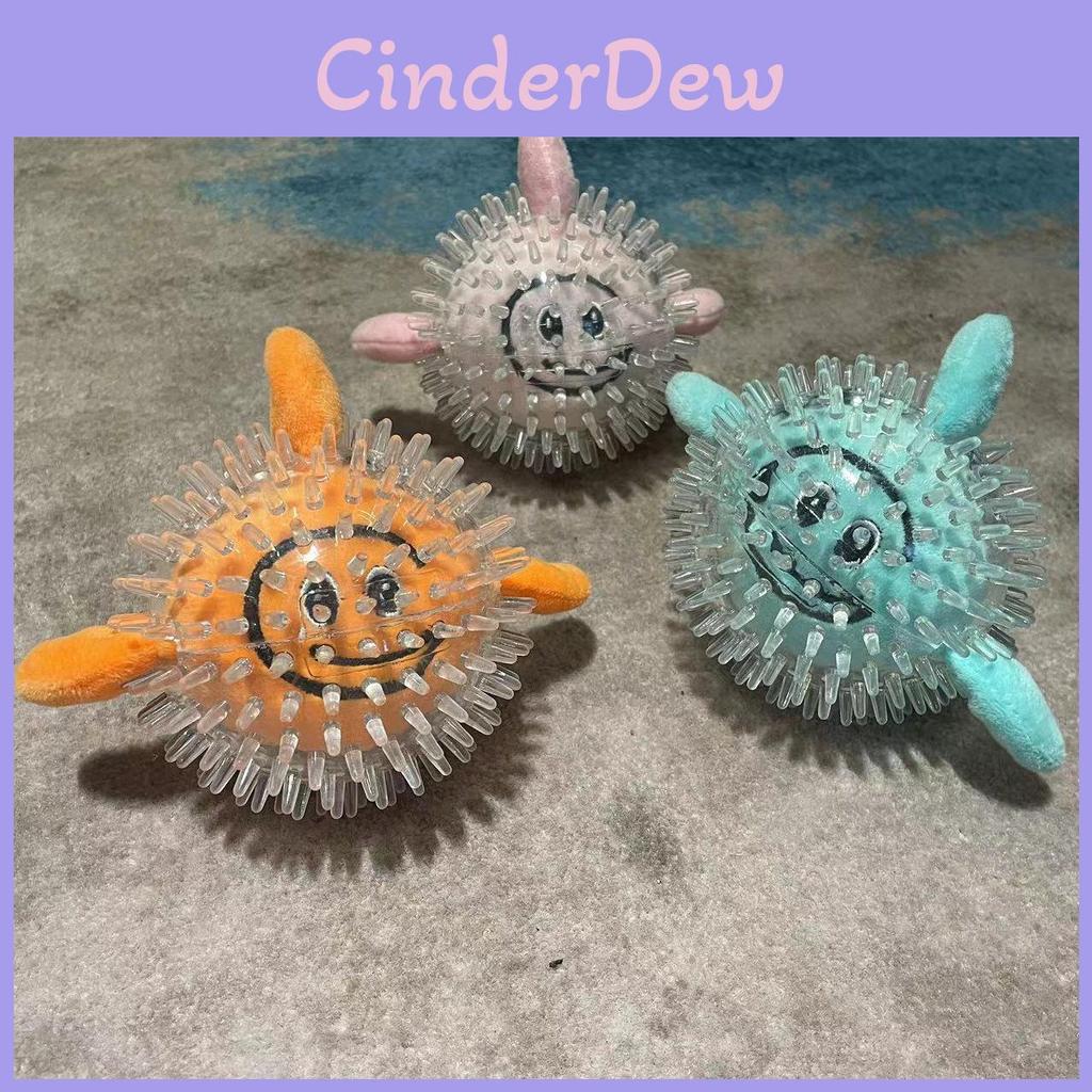 Blue Clownfish Sounding Pet Toy With Chewable Material For Dogs