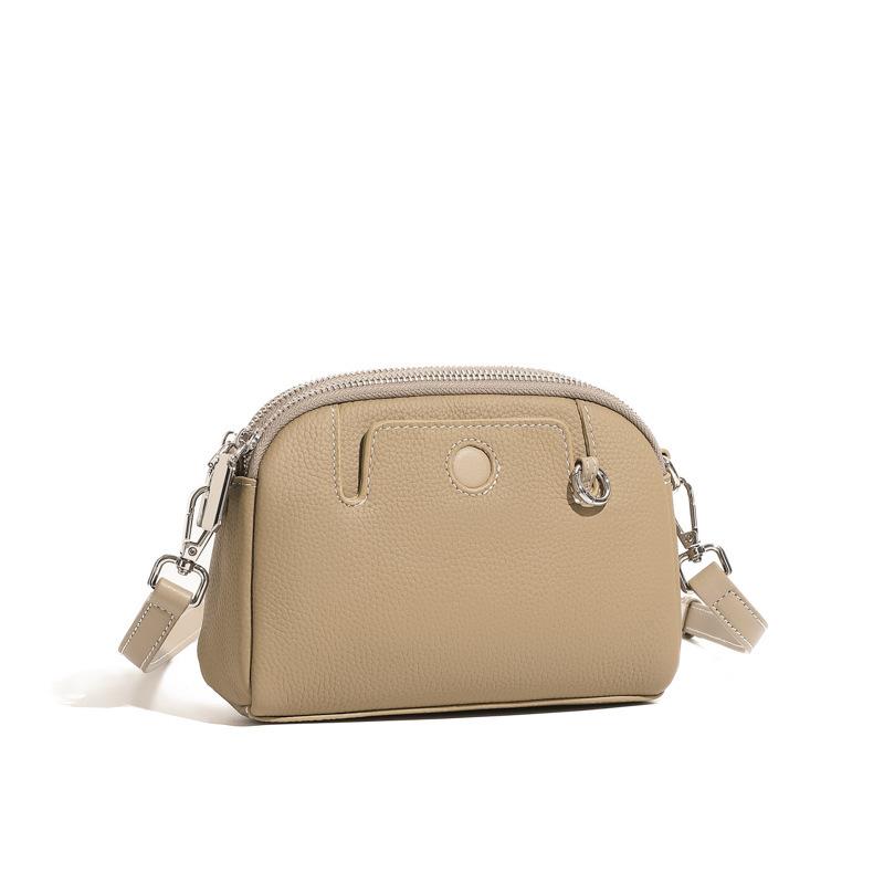 Leather Women'S Bag Fashion Mini Change Bag Mother Bag First Layer Cowhide Single Shoulder Versatile Messenger Women'S Bag