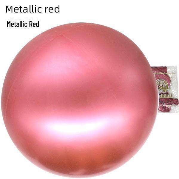 36-Inch Thickened Latex Round Macaron Balloon for Birthday Party Decoration