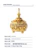 Middle Eastern Lace Metal Incense Burner - Fashionable Sandalwood Ornament for Home Decor