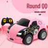 Cartoon Police Car Toy: Electric Remote-Controlled, Four-Way Movement, Cute and Fun Gift for Kids
