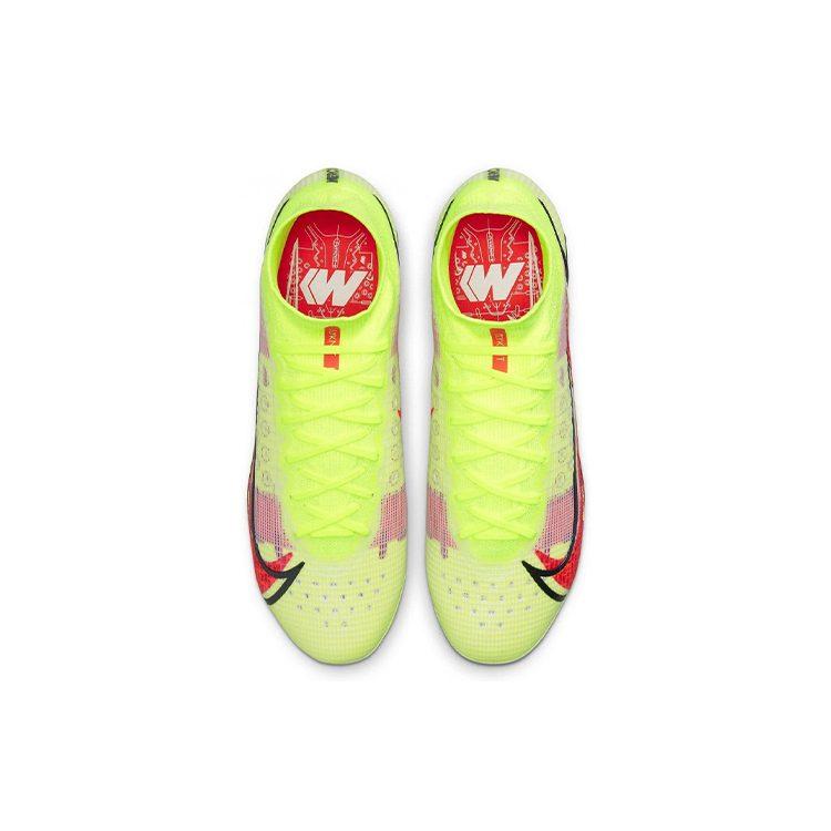 Nike Mercurial Superfly 8 FG Firm Ground Fabric Cushioning Slip Resistant Abrasion Resistant Soccer Shoes Unisex CV0958-760
