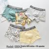 ETX Boys' Cotton Boxer Briefs - Mid-Waist Underwear for Children and Teens