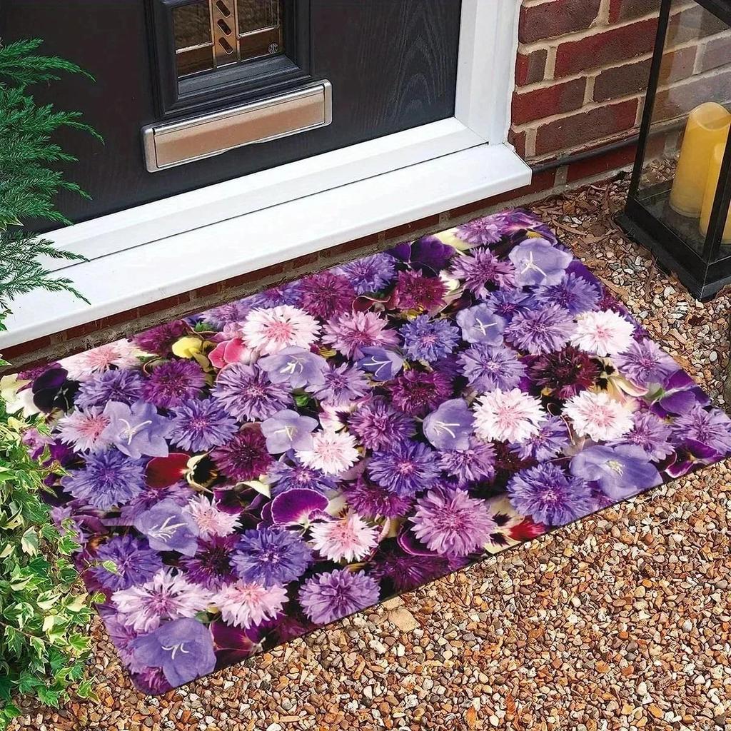 1PC Dog's Paw Pattern Pop Arts Design Door Mats Kitchen Rugs Non-Slip Home Bathroom Rugs Bath Mat Carpet for Sink Laundry Decor