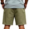 Men's Casual Drawstring Waist Shorts with Flag Print Lightweight Comfortable Fit Suitable for Daily Wear and Outdoor Activities