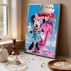 Disney Pearl Painting Minnie Giant Ice Cream Sundae Creative Art 5D Pearl Embroidery Cross Stitch Kit Handmade DIY Home and Room Decor Gift