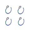 Versatile Stainless Steel Nose, Lip, and Ear Studs: Wear with or Without Piercings