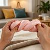 Käsewürfel Stressball Käse-Simulation Langsamer Rückprall Kneten Büro-Dekompression Langsamer Rückprall Käse ASMR Sensorisch Anti-Stress
