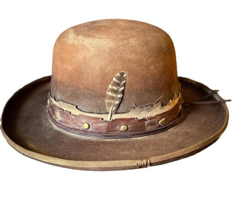 

Dome Wool Felt Hat Retro Pure Wool Top Hat L（58-60cm）