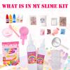 DIY Slime Kit für Mädchen, Magisches Slime-Herstellungsset, Lustiges Geschenk, Geburtstagsgeschenk für 10-jähriges Mädchen und Spielzeug für 8- bis 10-jährige Mädchen 350ml