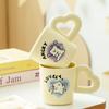 Cute Cat Mug High Looking Ceramic Cup Souvenir Gift Cup for Best Friend Birthday Cup for Girls Water Cup
